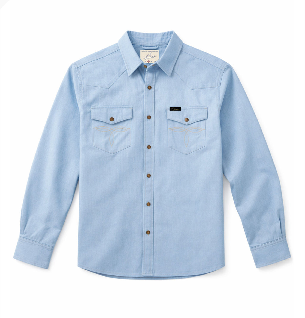 Lightweight Denim Ranch Shirt
